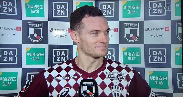 96分钟绝平!维尔马伦打入神户生涯首球,神户1-1战平大阪樱花