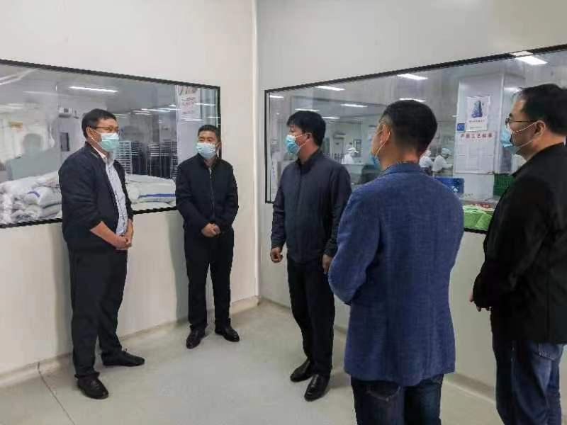 余兴军一行走访调研食品加工产业链
