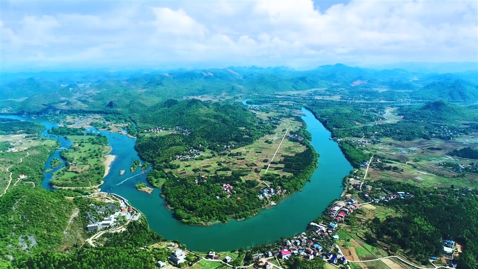 东安湘江第一湾:一江春水向东流