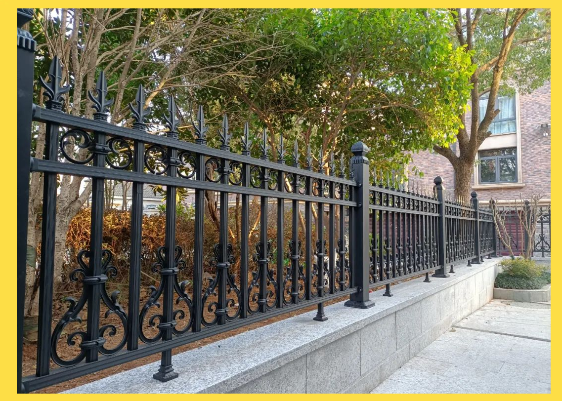 铝艺围墙栏杆:美观与安全的完美结合