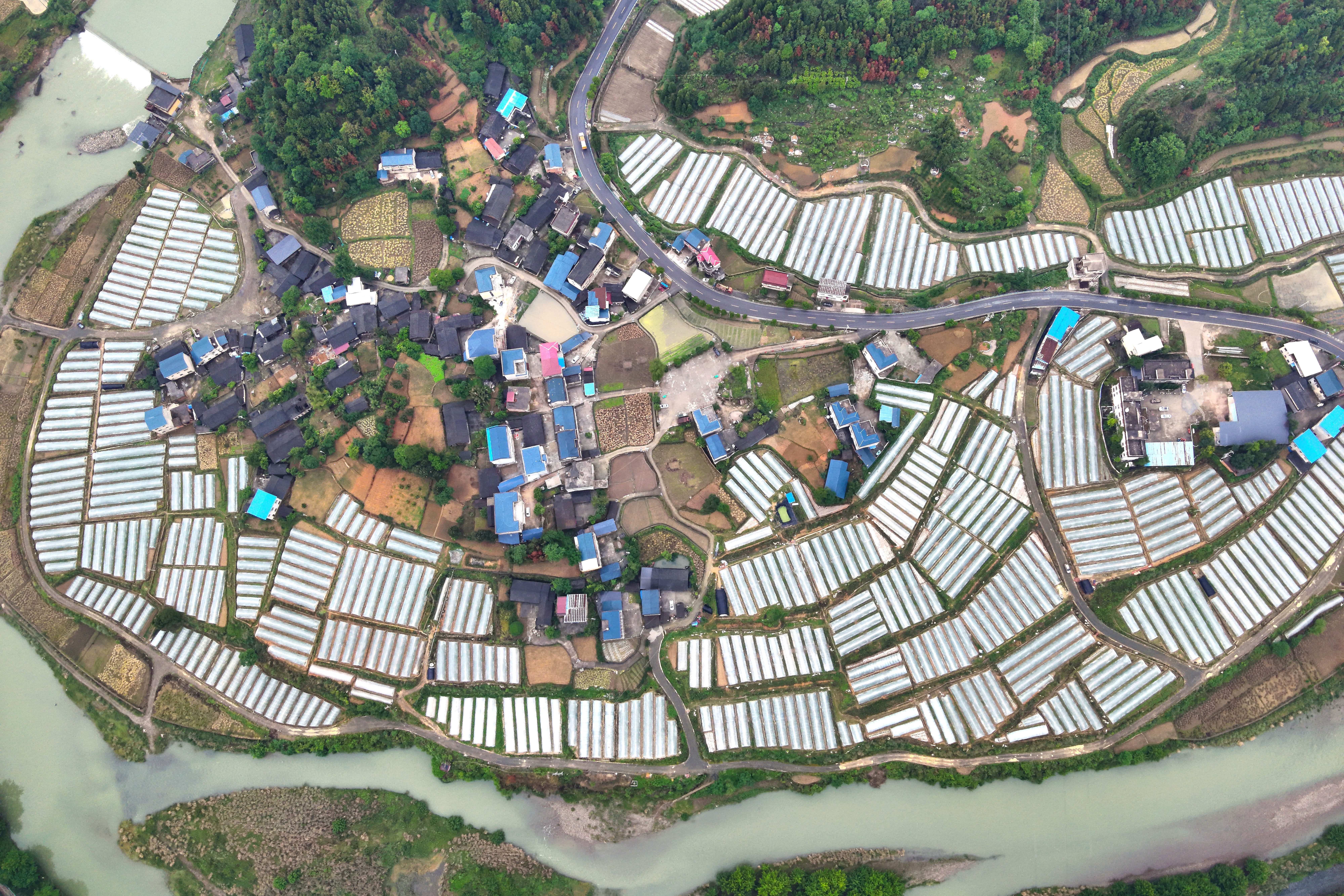 岑巩县思旸镇:乡村风景如画图