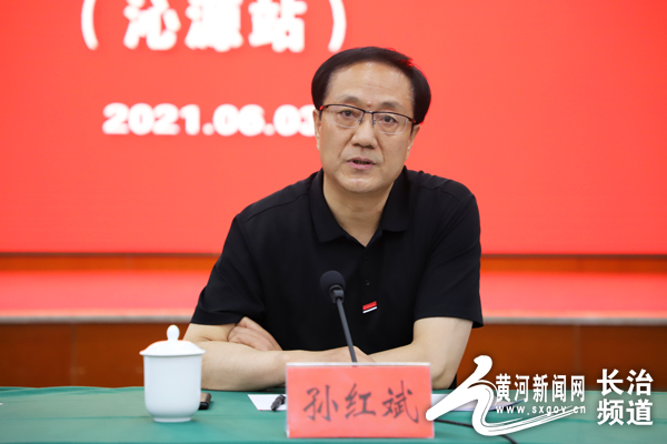 长治市金融办在沁源开展金融服务活动