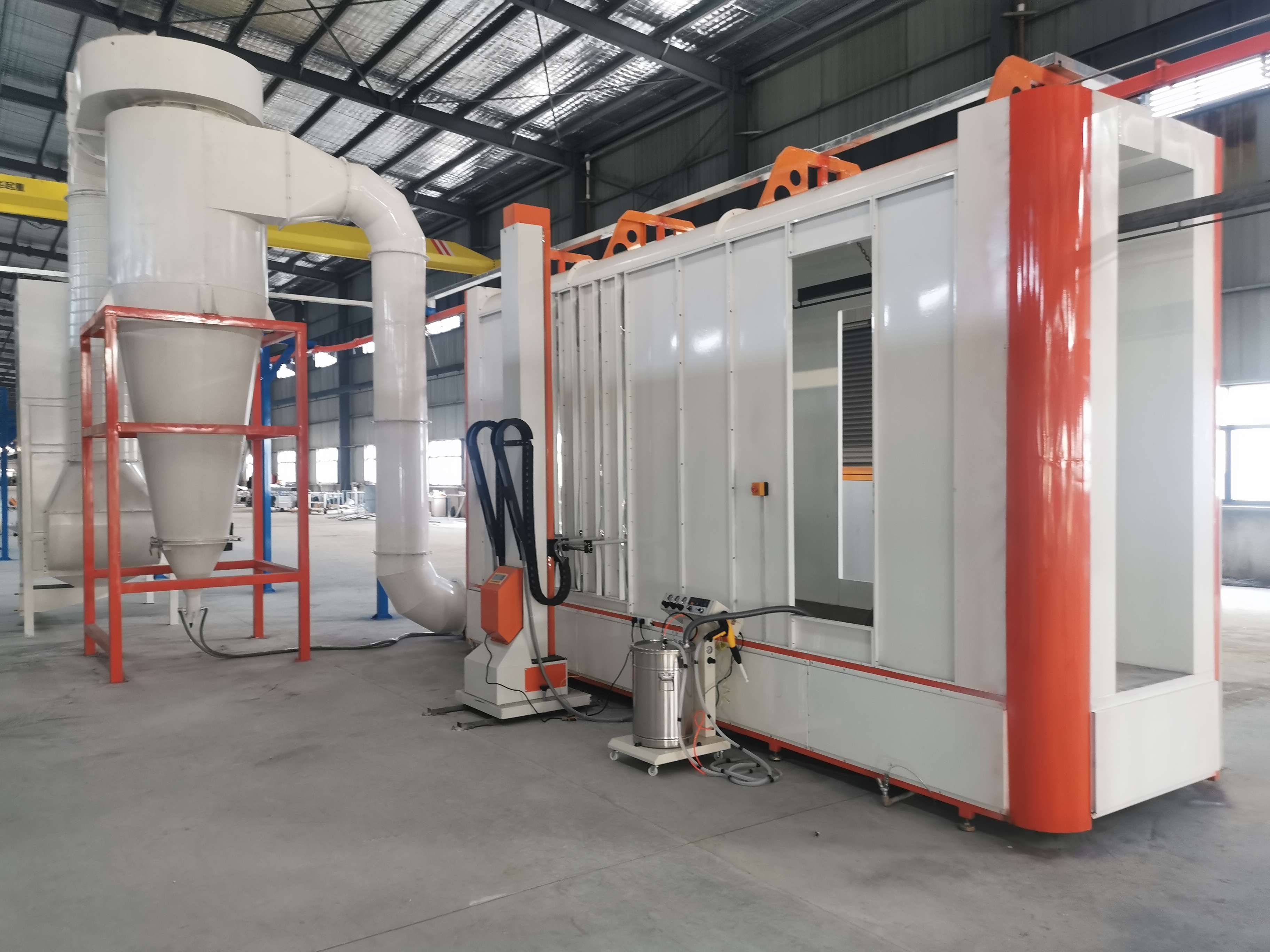 自动喷涂线设备喷涂生产线设备静电粉末喷涂设备半自动喷涂设备