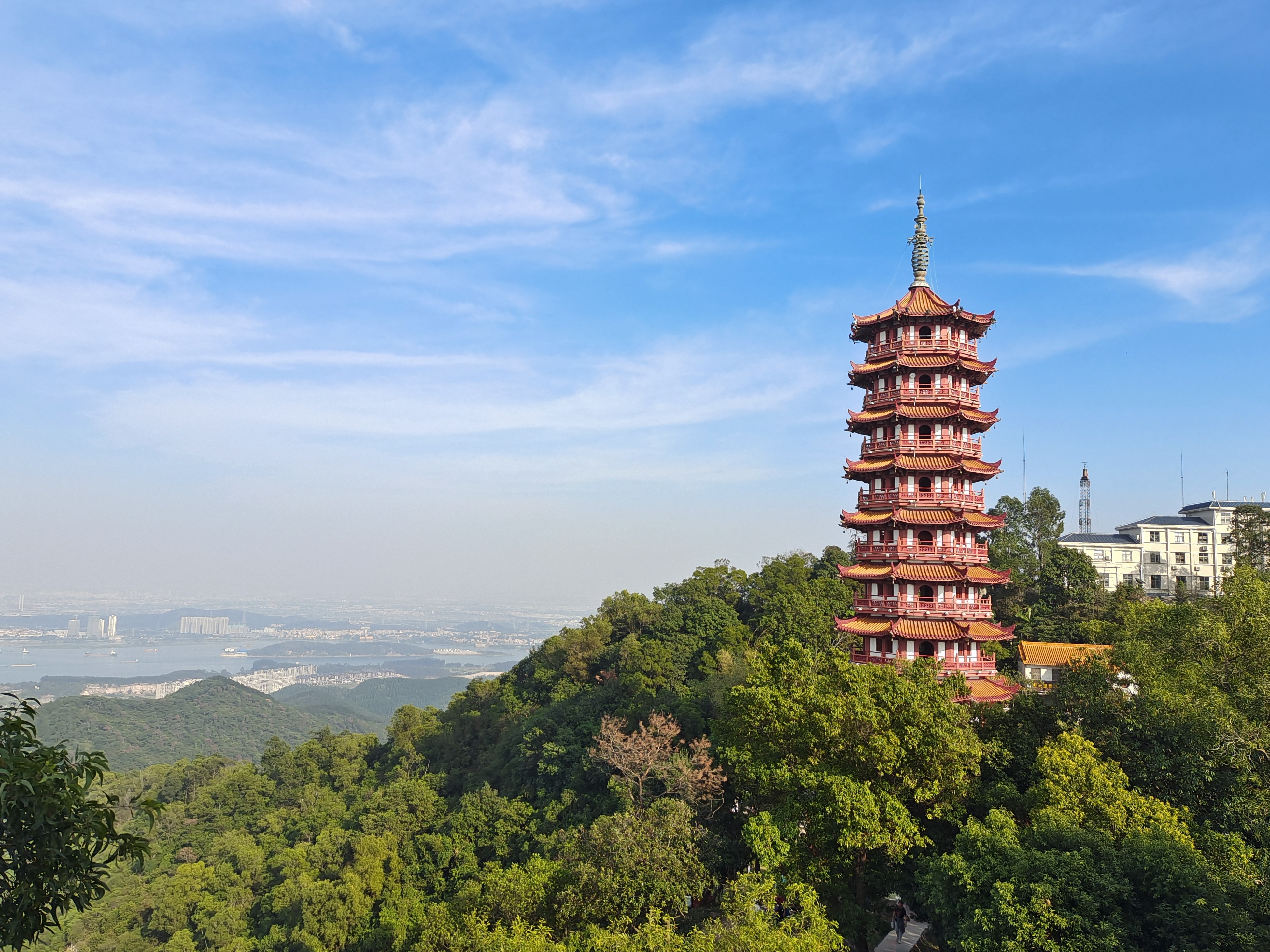 「广东鹤山」登大雁山