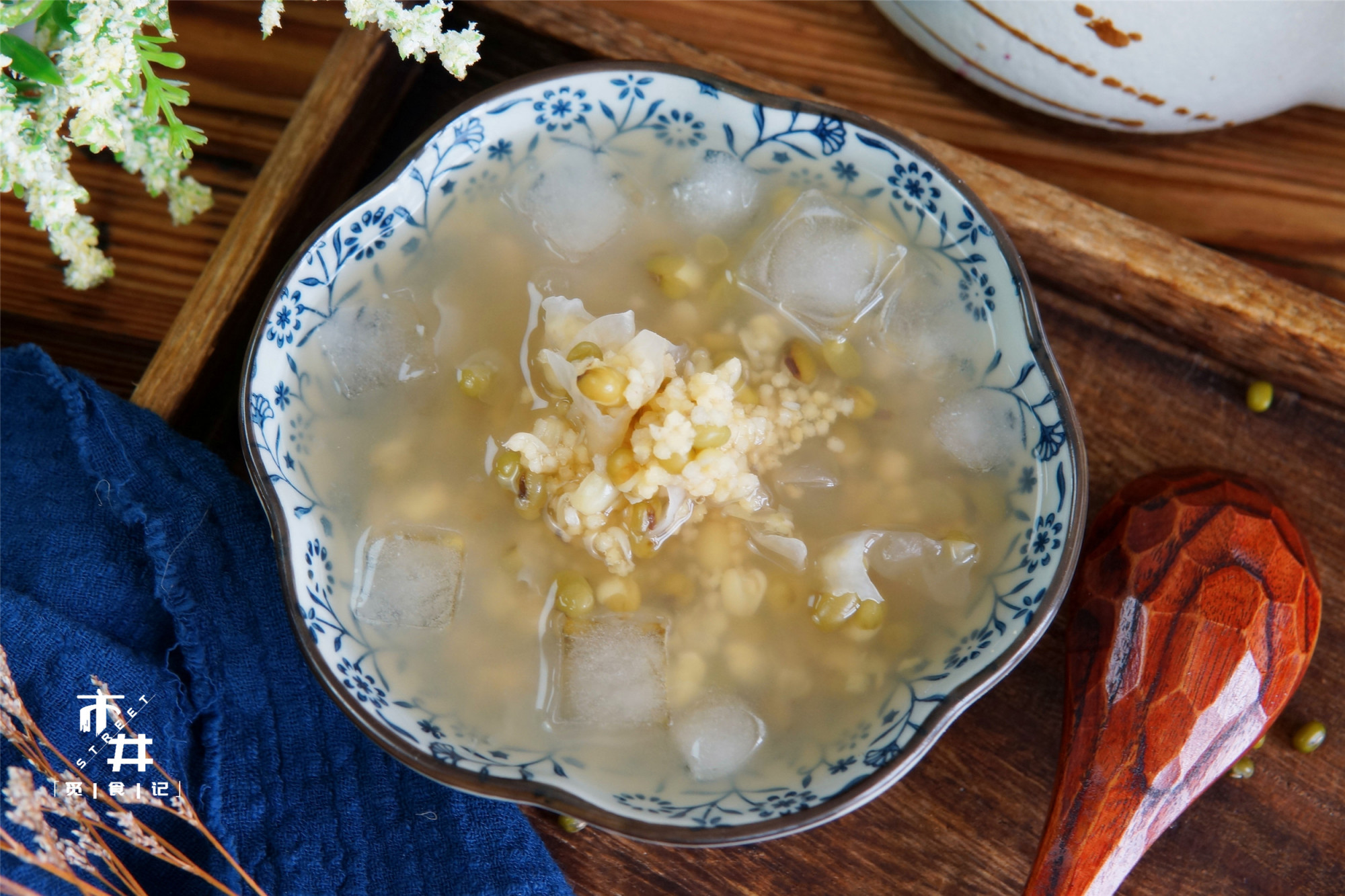 天热,绿豆别直接煮水了,加上这2样,清凉冰爽,一碗下肚过瘾了