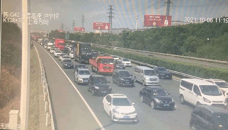 g15沈海高速盐城段,往南通方向的大丰到东台出口附近; s49新扬高 