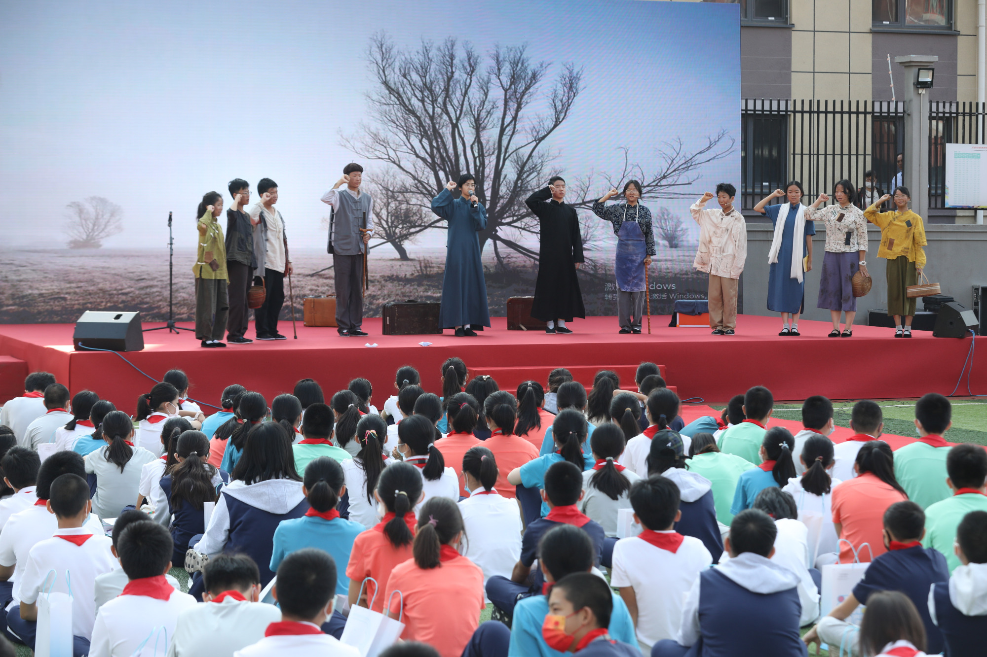 北京十一晋元中学"开学第一课"开讲 俞邃,宋玺分享成长经历