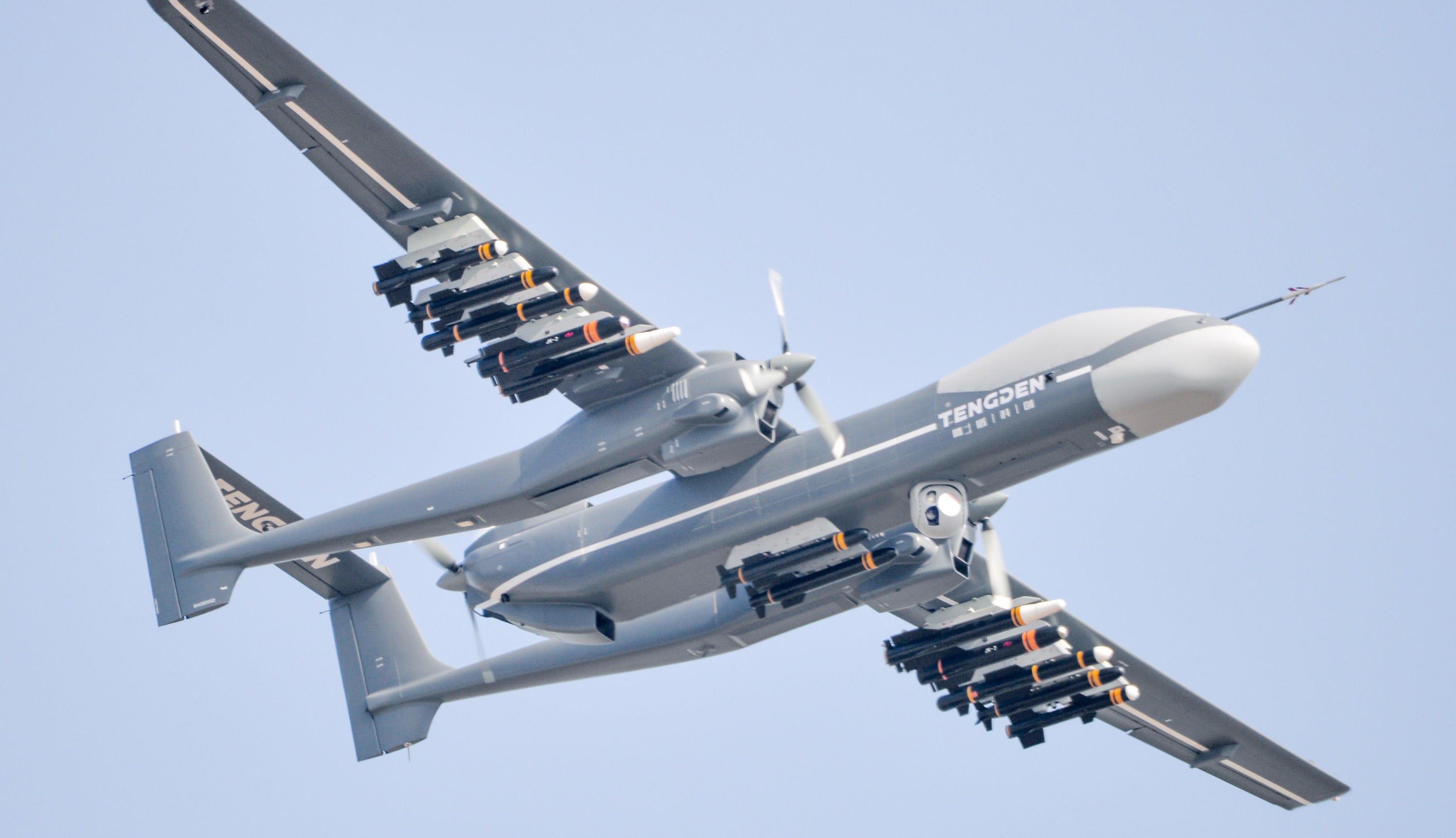 解读解放军大型无人机绕台:tb-001的崭新威胁格局