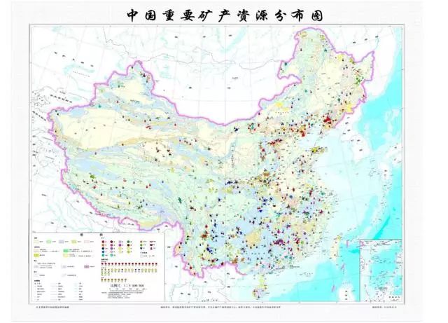 收藏|中國礦產資源分佈圖合集