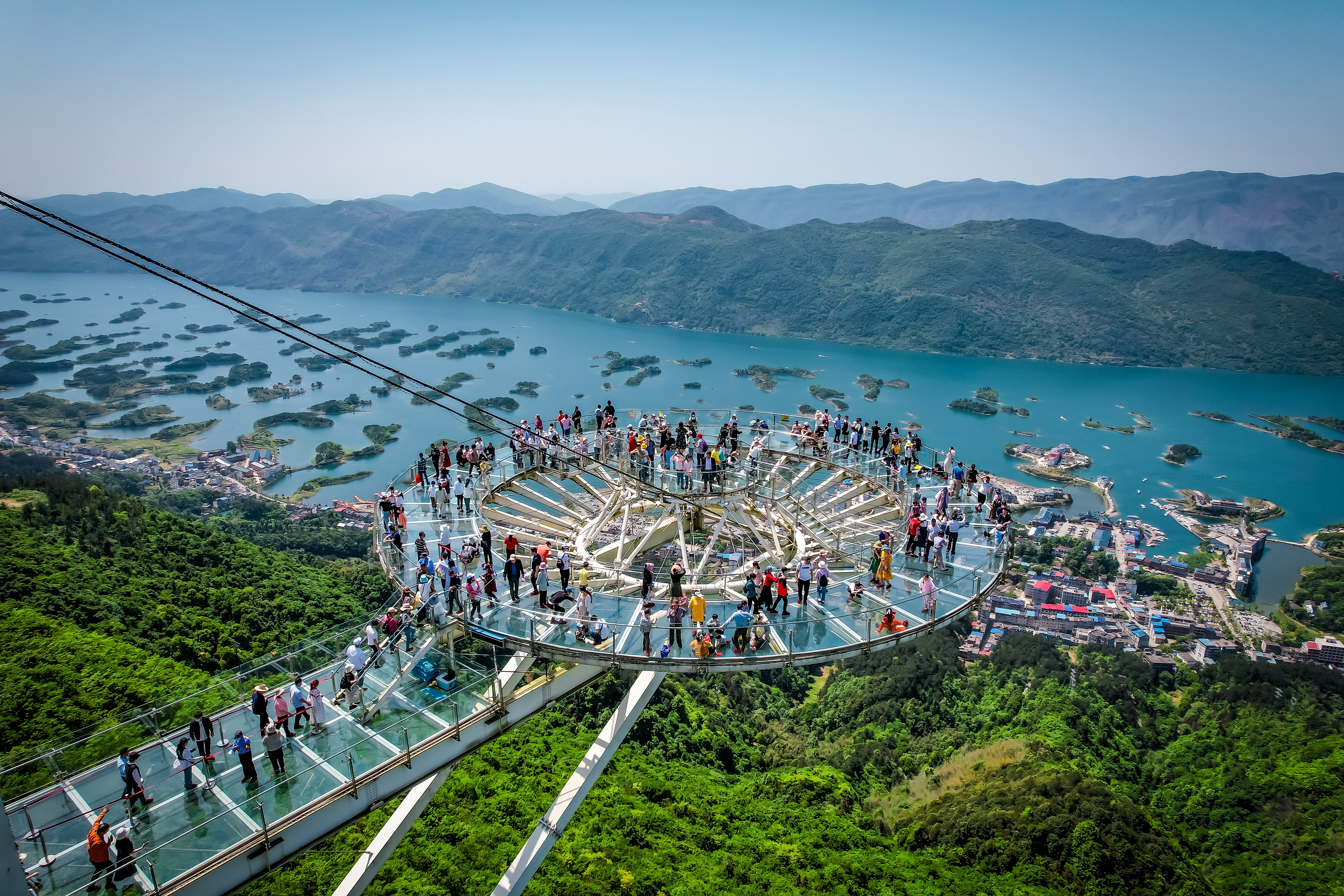 从三无之地到仙岛湖天空之城出圈,黄石阳新走出旅游致富新路