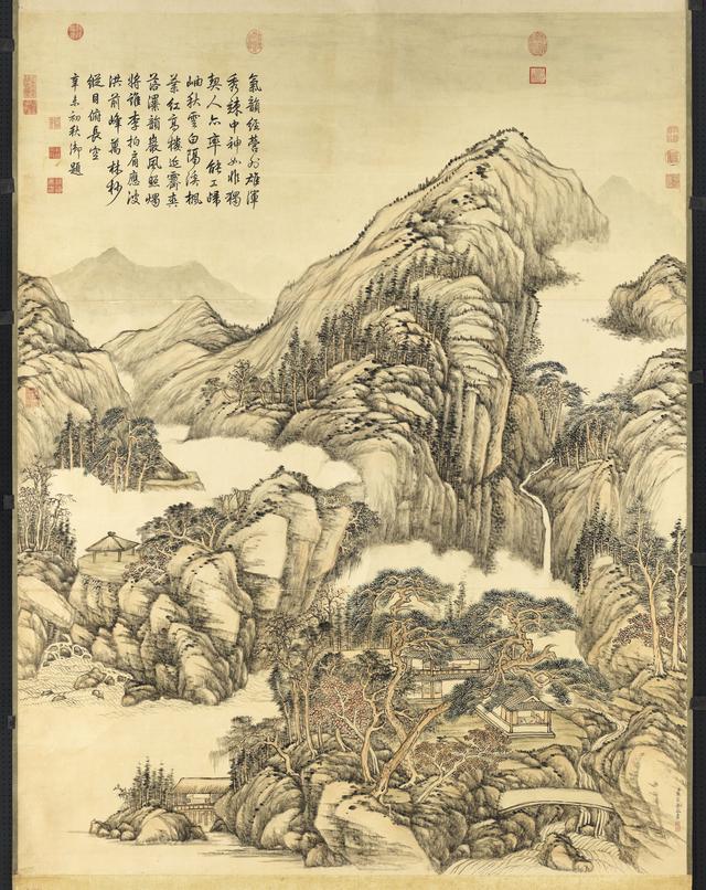 张宗苍山水画赏析
