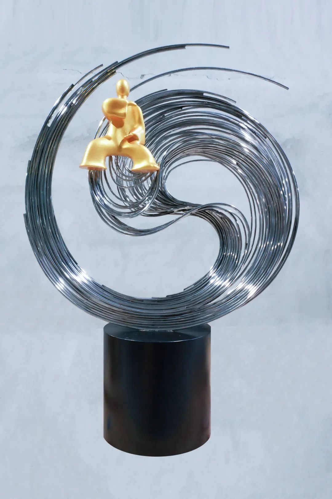 《太极》孙路阳 雕塑