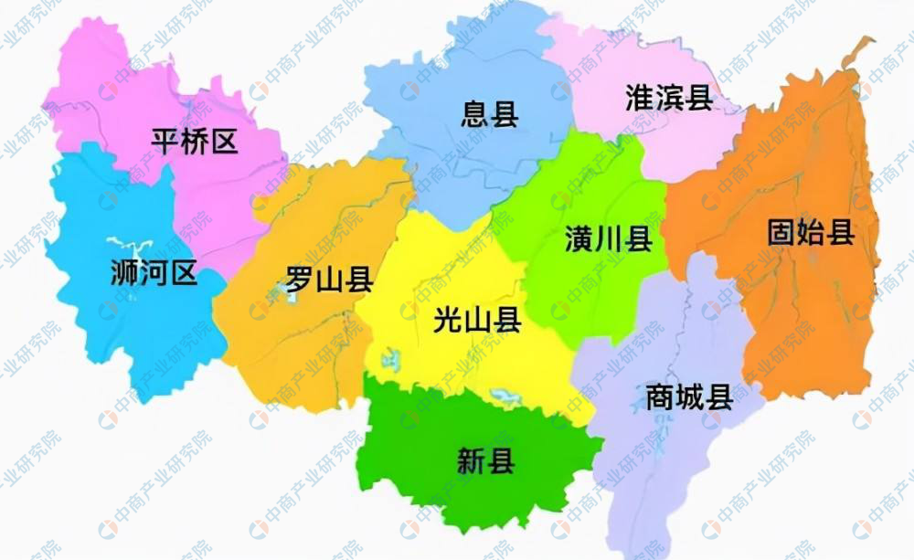 「产业图谱」2022年信阳市产业布局及产业招商地图分析