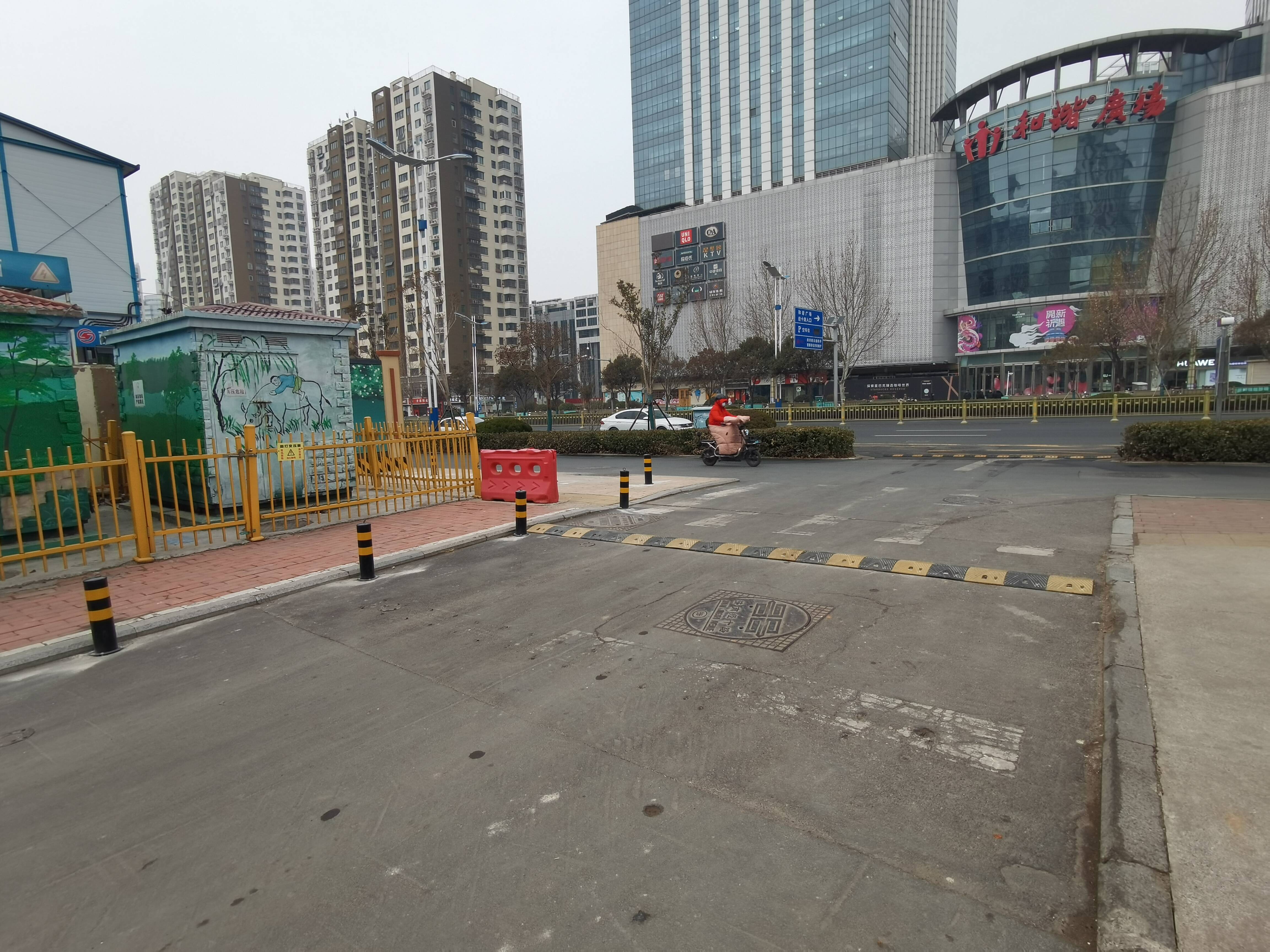 济南交警槐荫区大队消除一处重大交通安全隐患