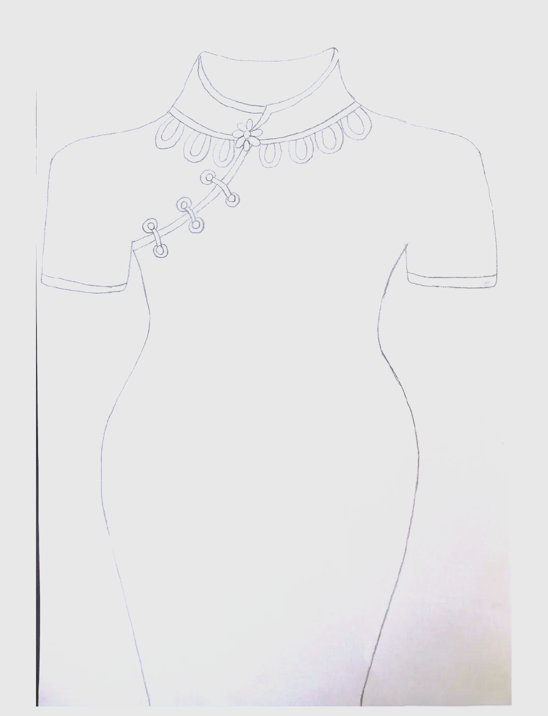 绘画教程|儿童设计绘画《妈妈的旗袍》,庆祝母亲节