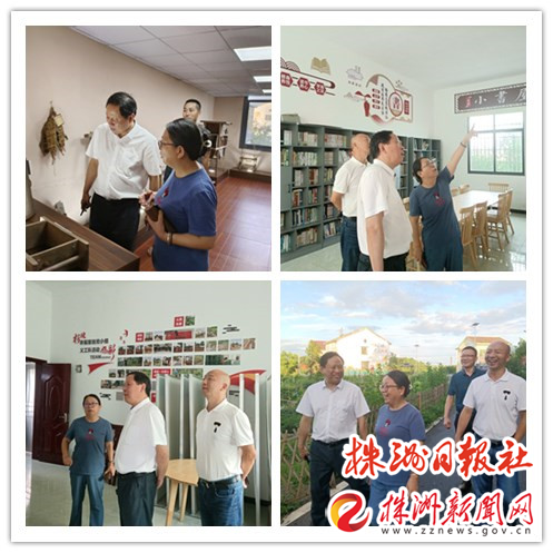 柳怀德调研醴陵孙家湾村乡村振兴工作