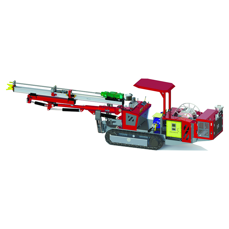 国产最小的凿岩台车-小巷道掘进之利器