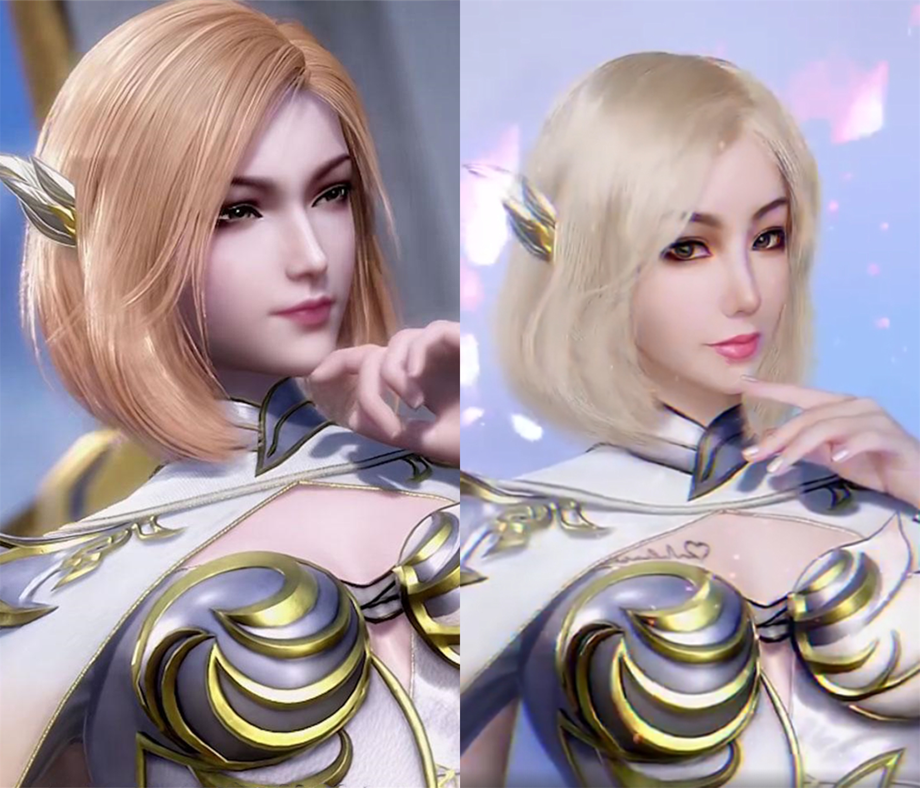 《斗罗大陆》真人仿妆能有多像?比比东神还原,小舞比动漫还美