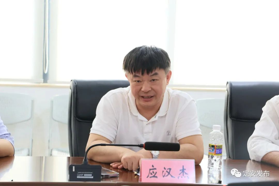 应汉杰院士到定安调研食品加工及医药生产等情况