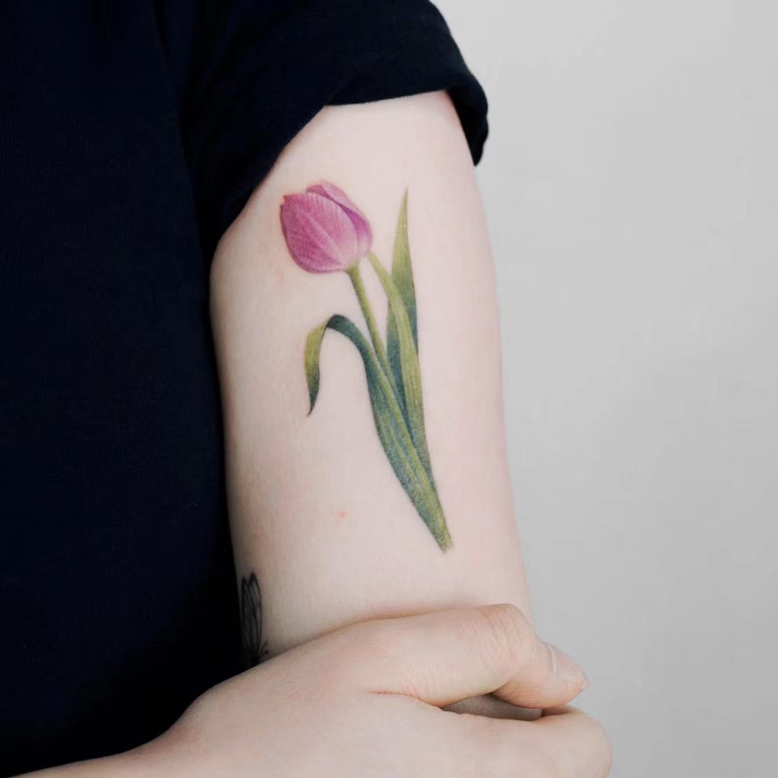 大火的郁金香|这样的纹身你必须拥有!
