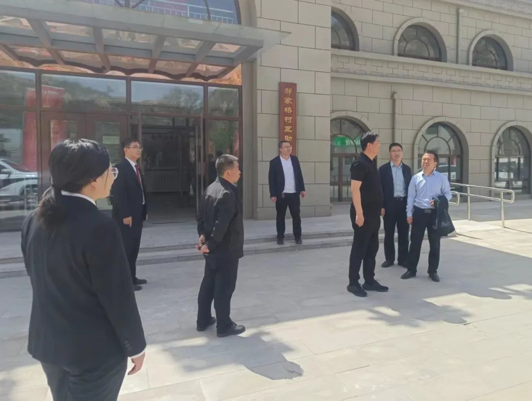 殷树斌一行调研郝家桥红色巡回法庭建设