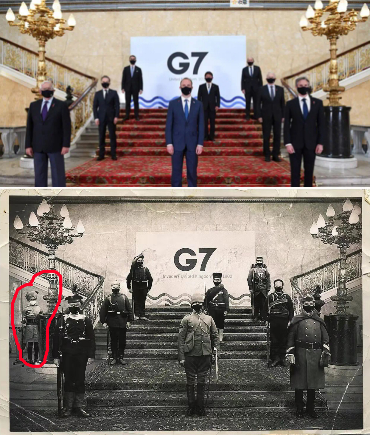 "新八国联军",乌合麒麟又出新作,表达贴切!