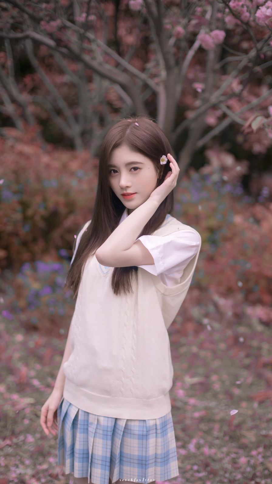 「壁纸分享」鞠婧祎精美手机壁纸