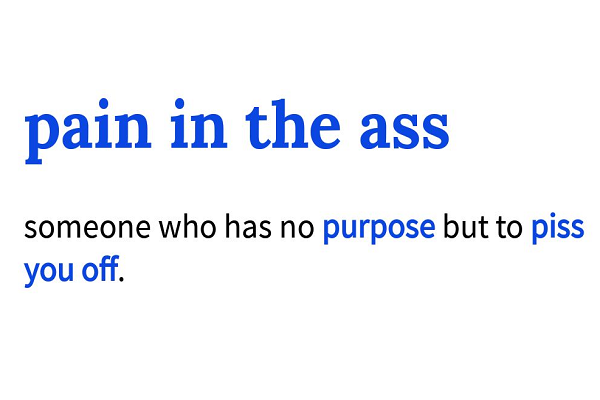 pain in the ass是什么意思