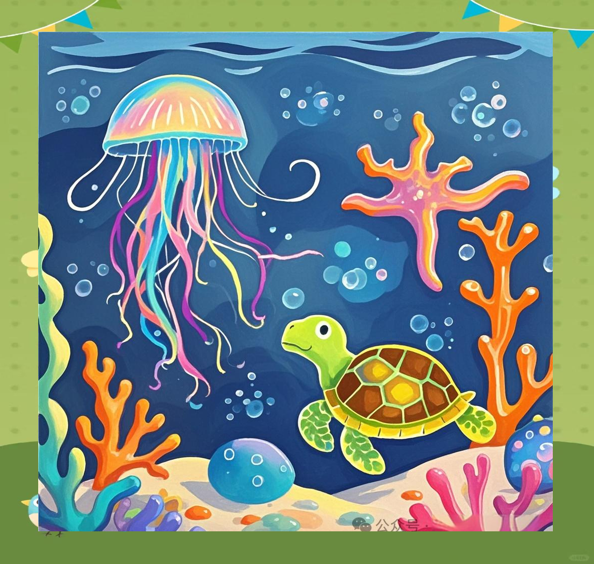 海底世界绘画技巧与工具选择详解