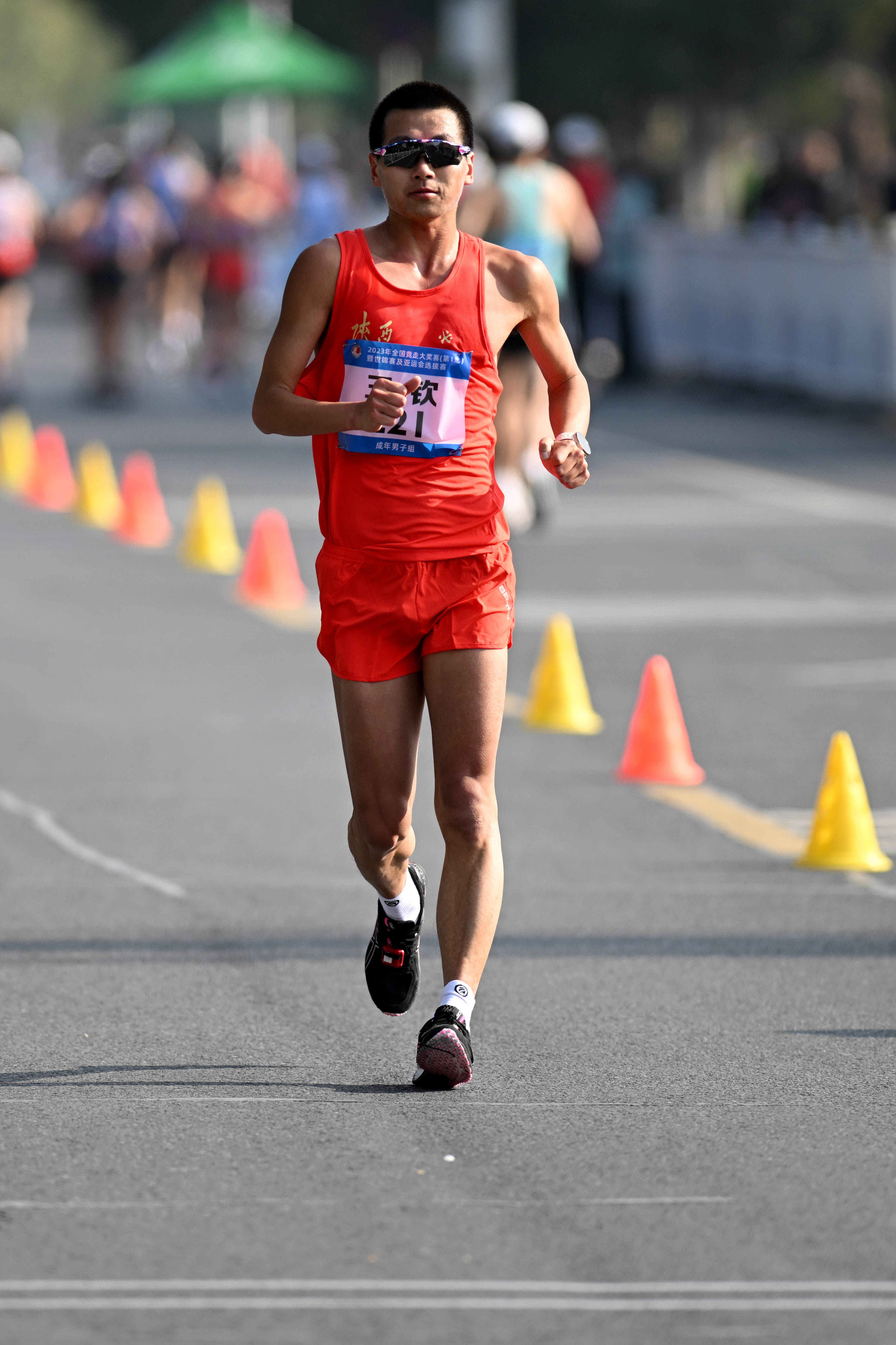 田径——全国竞走大奖赛:35公里竞走男子成年组赛况