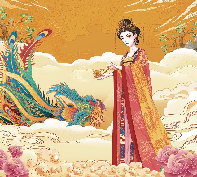 唐风奶茶,茶媚娘