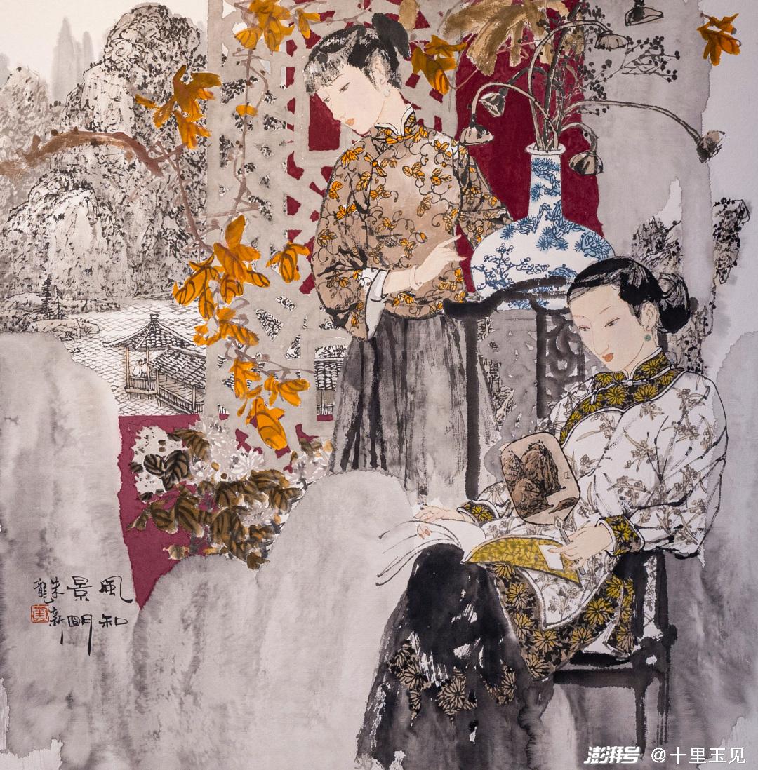 只有中国画家,才能把握江南女子的美