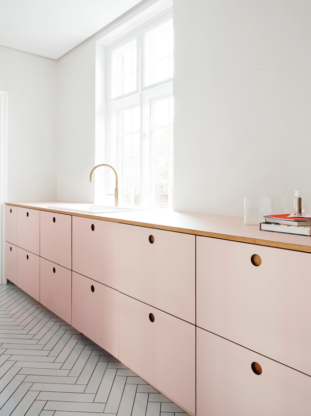 你家还缺一个好看的粉色橱柜!