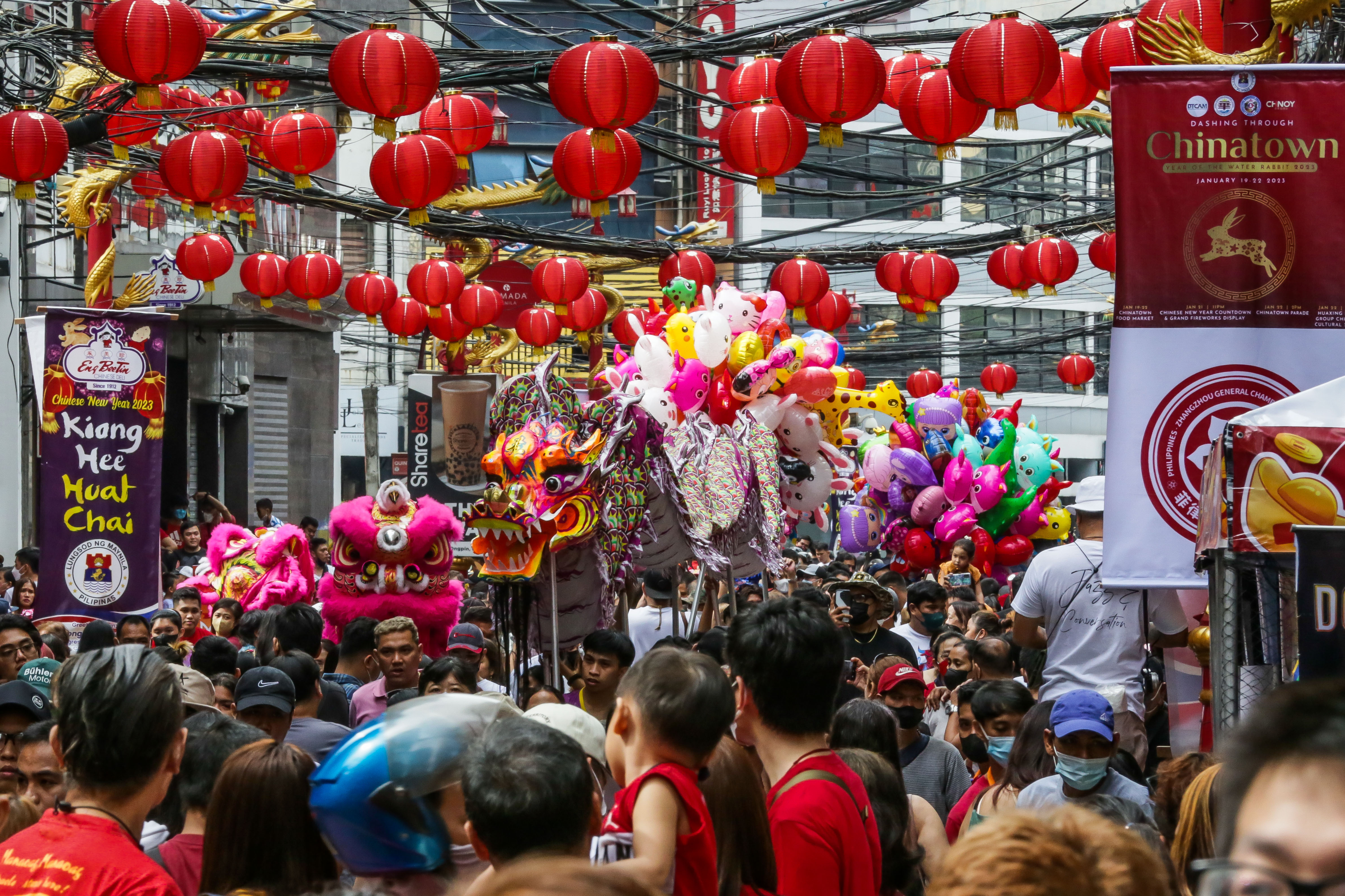 马尼拉:中国城贺新春