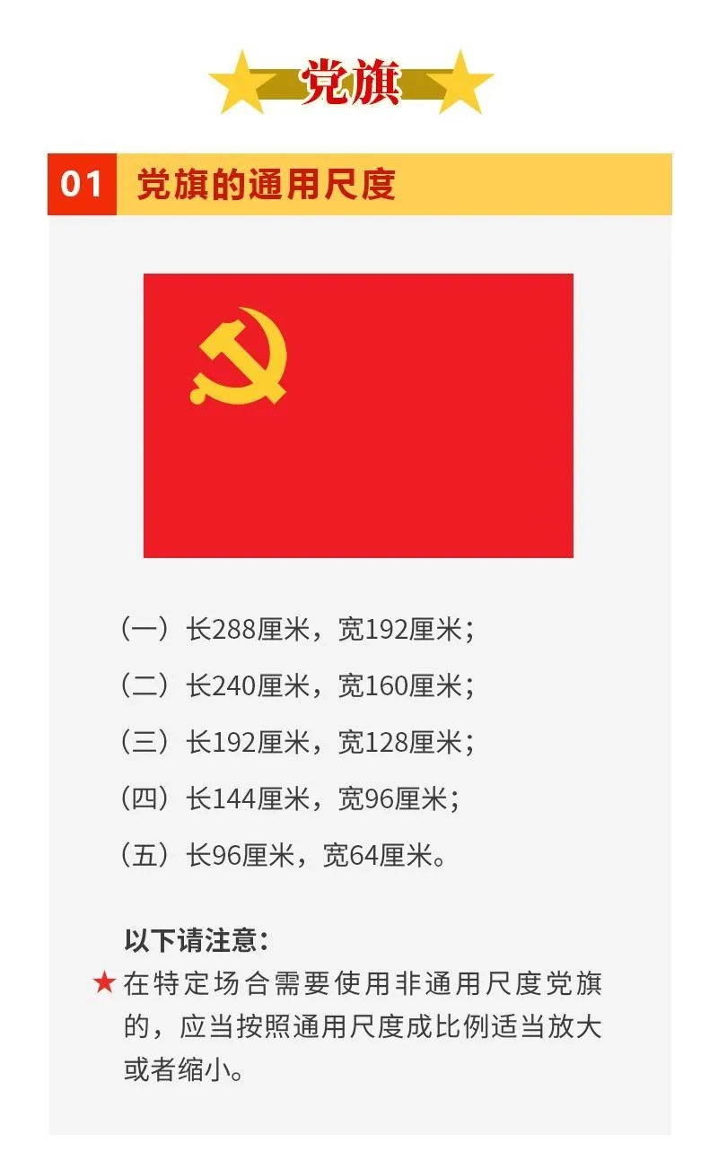 党徽党旗这样使用才规范,请掌握!