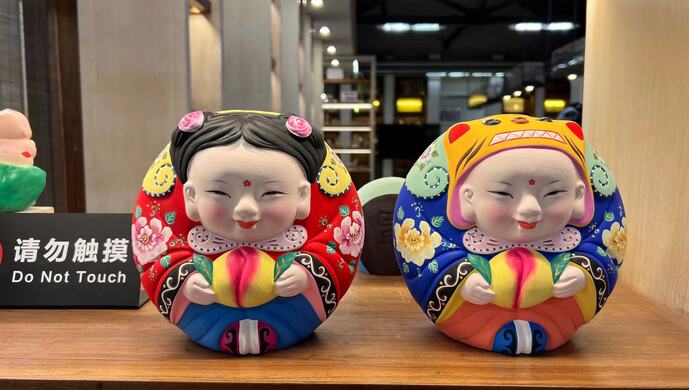 从"大阿福"到"nanimomo",无锡"惠山泥人"这样为非遗传承解题