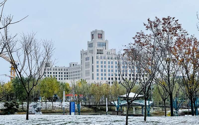 青年眼|西安交通大学校园雪景