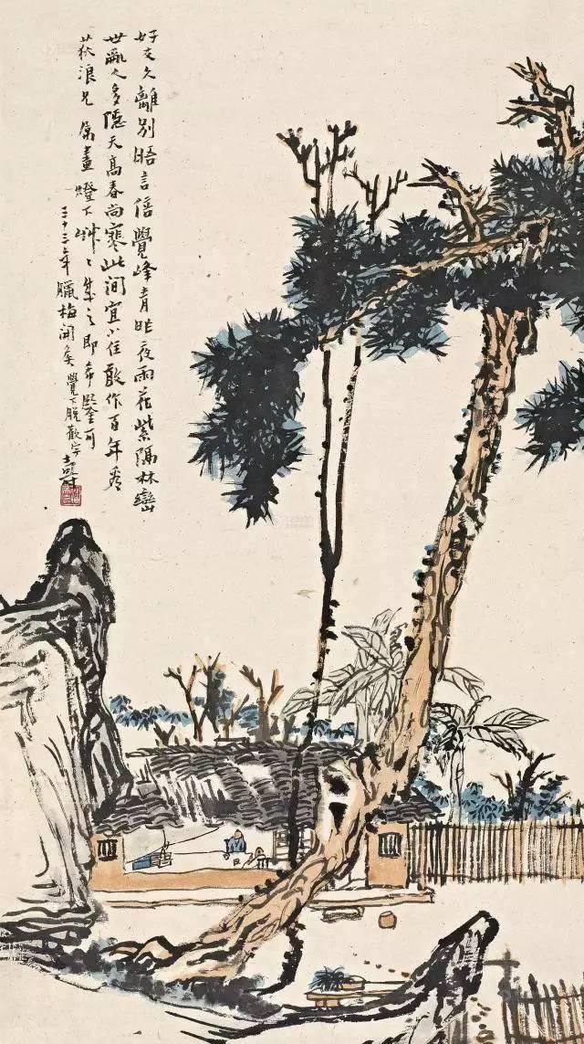 高古雄浑重千钧—潘天寿绘画