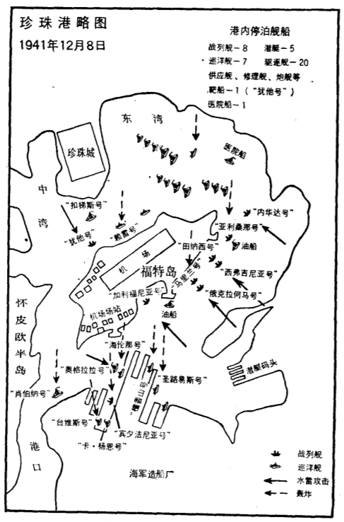 閒話二戰·太平洋硝煙初起:日本偷襲珍珠港