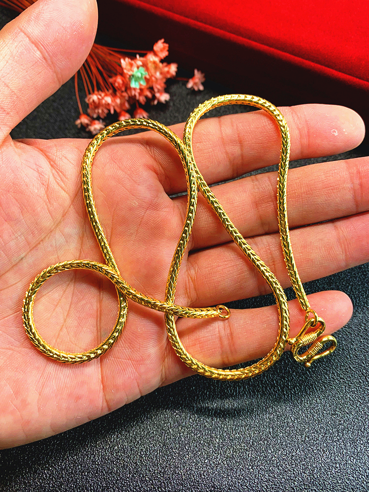 2万元的金项链有多粗