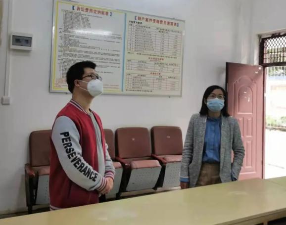 卢靖院长深入燕峒法庭调研指导工作