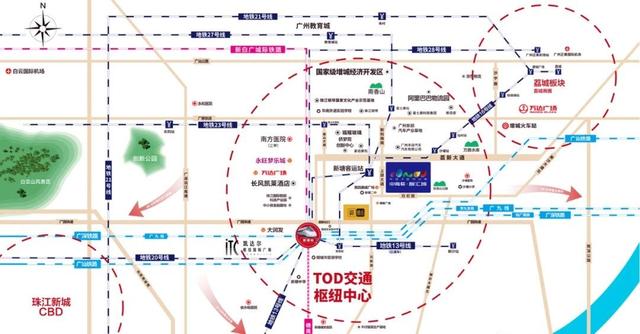 新塘tod交通枢纽位置图图片