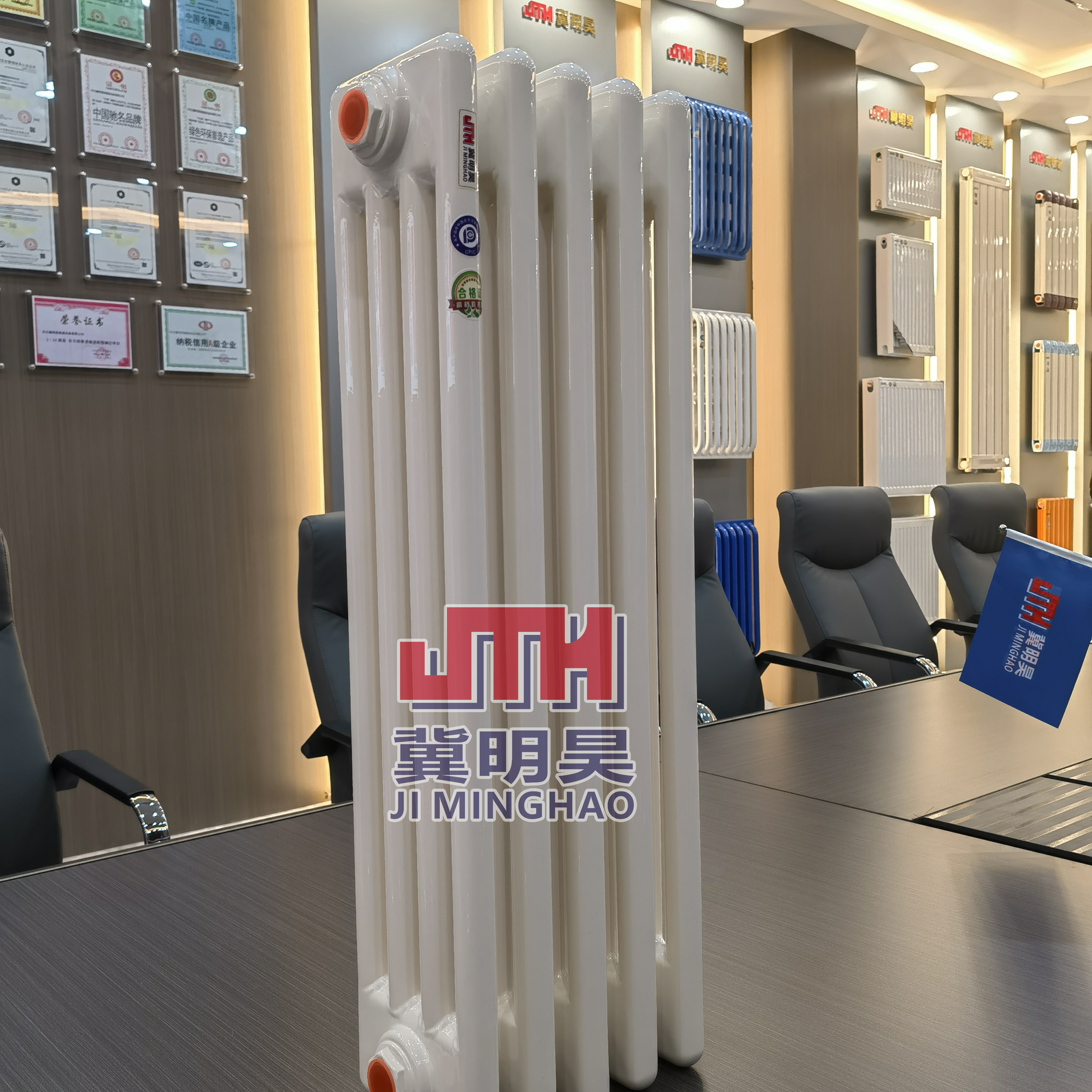 sqgz407钢四柱暖气片 钢管4柱型gz403散热器