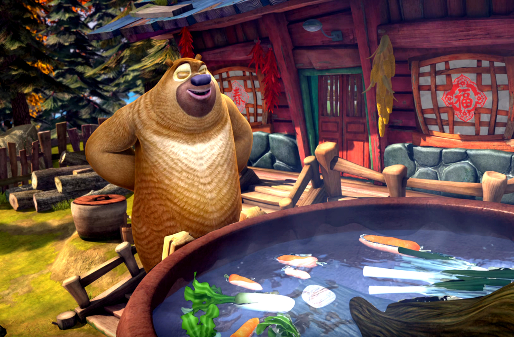 熊出没:同样是森林里的动物,为啥兔子会说话?螃蟹却变成了食物