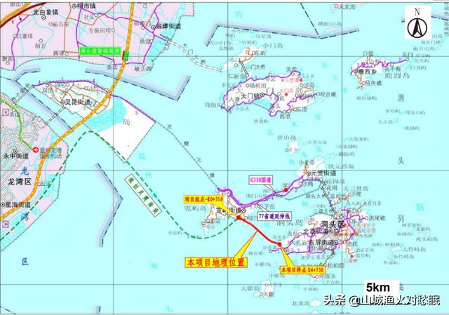 安吉至洞头公路洞头霓屿至北岙段工程,总投资216亿元