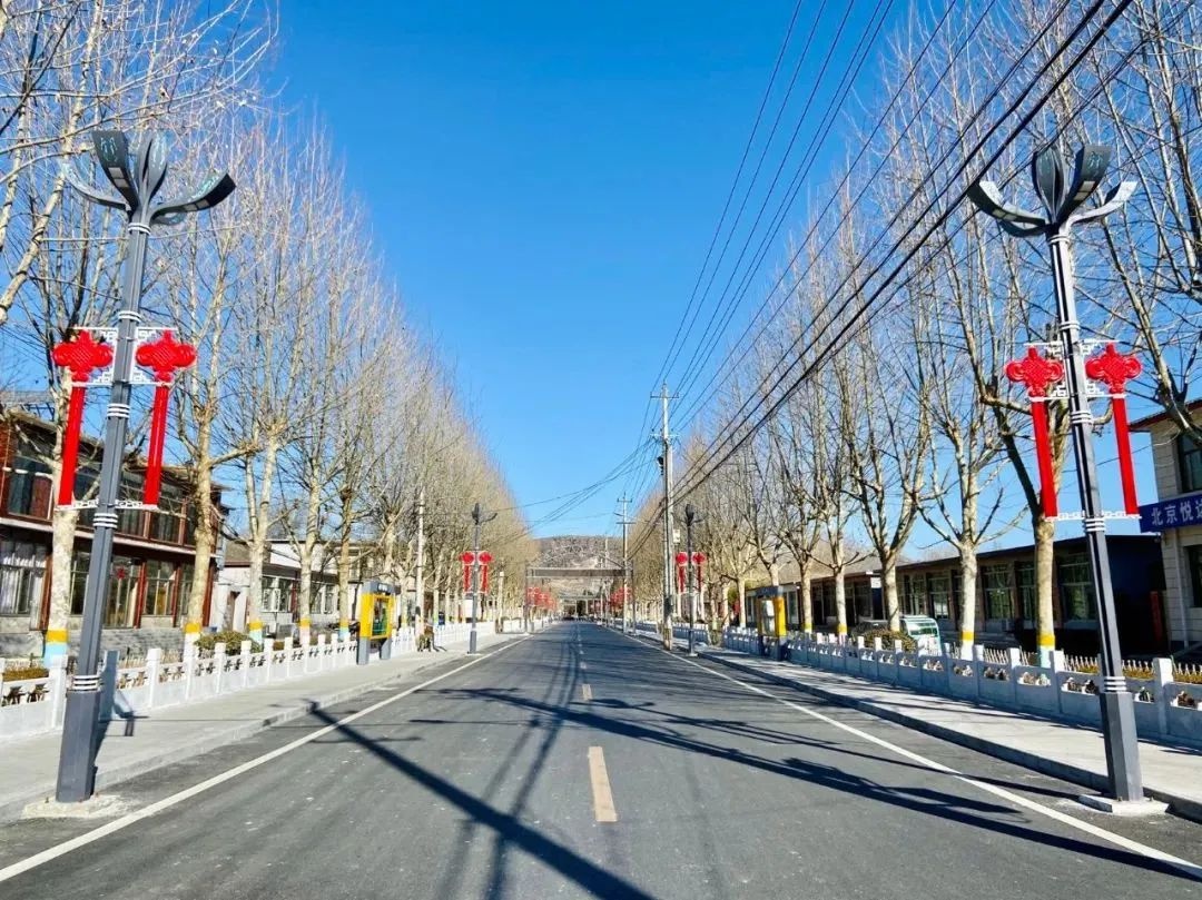 区级创城示范村大石窝镇辛庄村村容村貌大变样