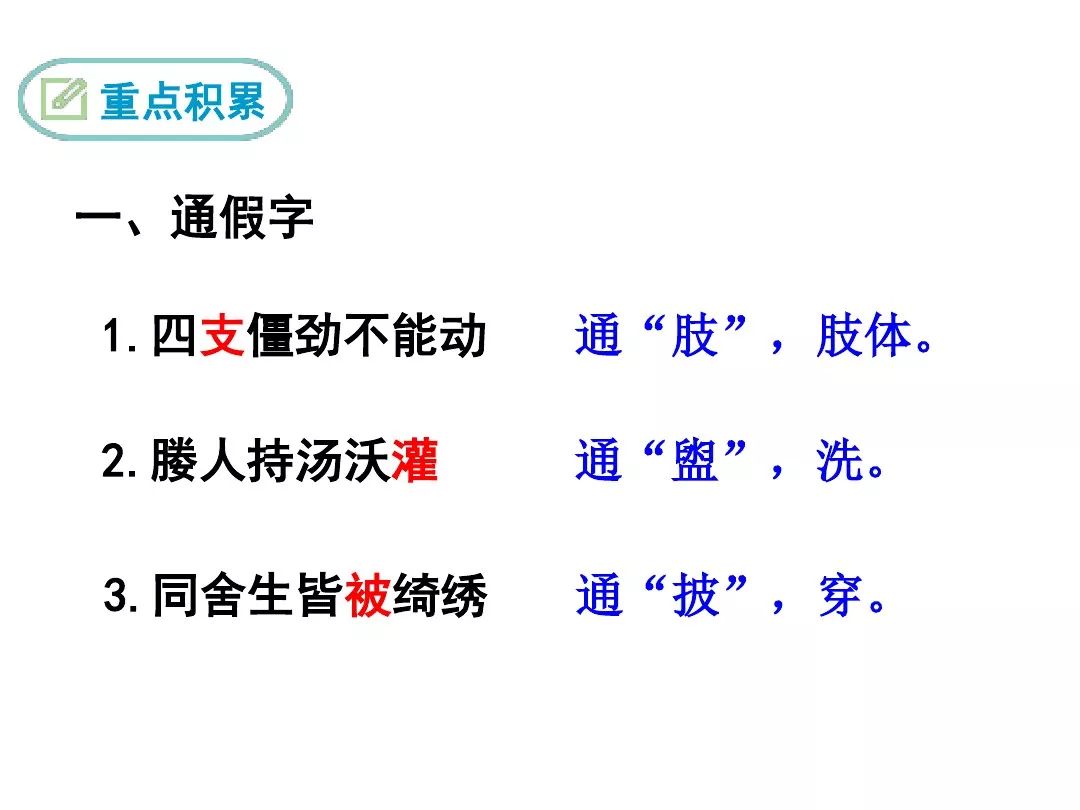 真没想到（送东阳马生序朗读）九下语文书人教版送东阳马生序注释 第33张