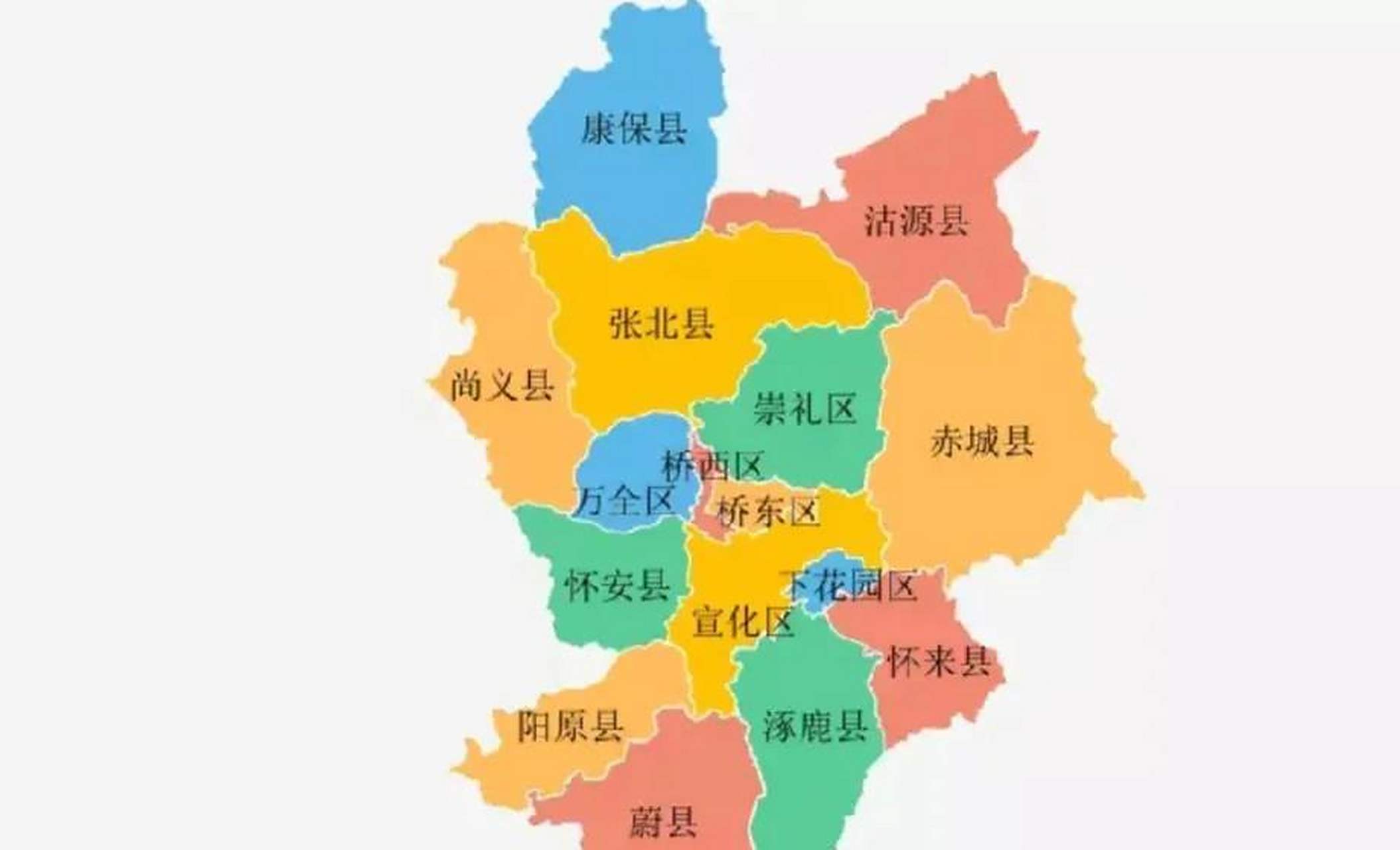 张家口市2022年各区县财政收入数据  2022年张家口市财政收入共完成