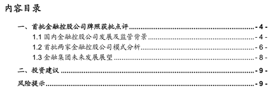 戴志锋:金融集团未来展望 首批金融控股公司牌照获批点评