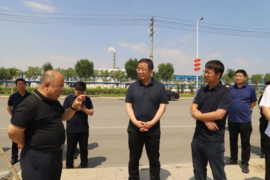 董鸣镝到中捷产业园区 临港经济技术开发区开展"项目主题日"现场调研